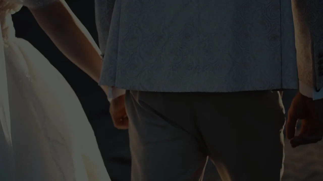 Cadru din filmul de nuntă Paul și Ștefana — Memory Makers