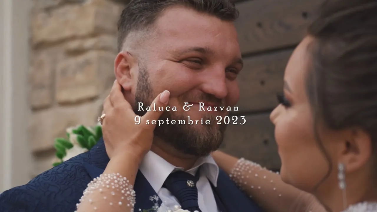 Cadru din filmul de nuntă Raluca și Răzvan — Memory Makers